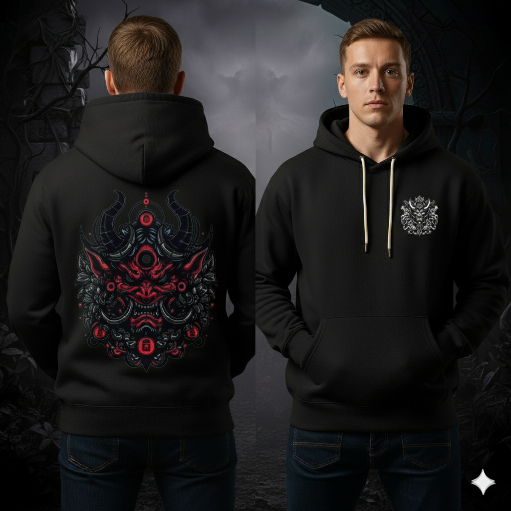 Oni Spirit Oversized Hoodie