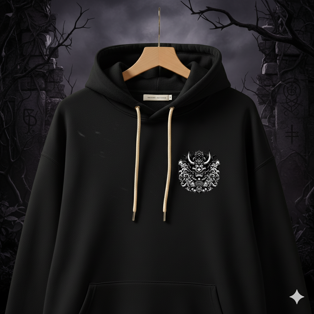 Oni Spirit Oversized Hoodie