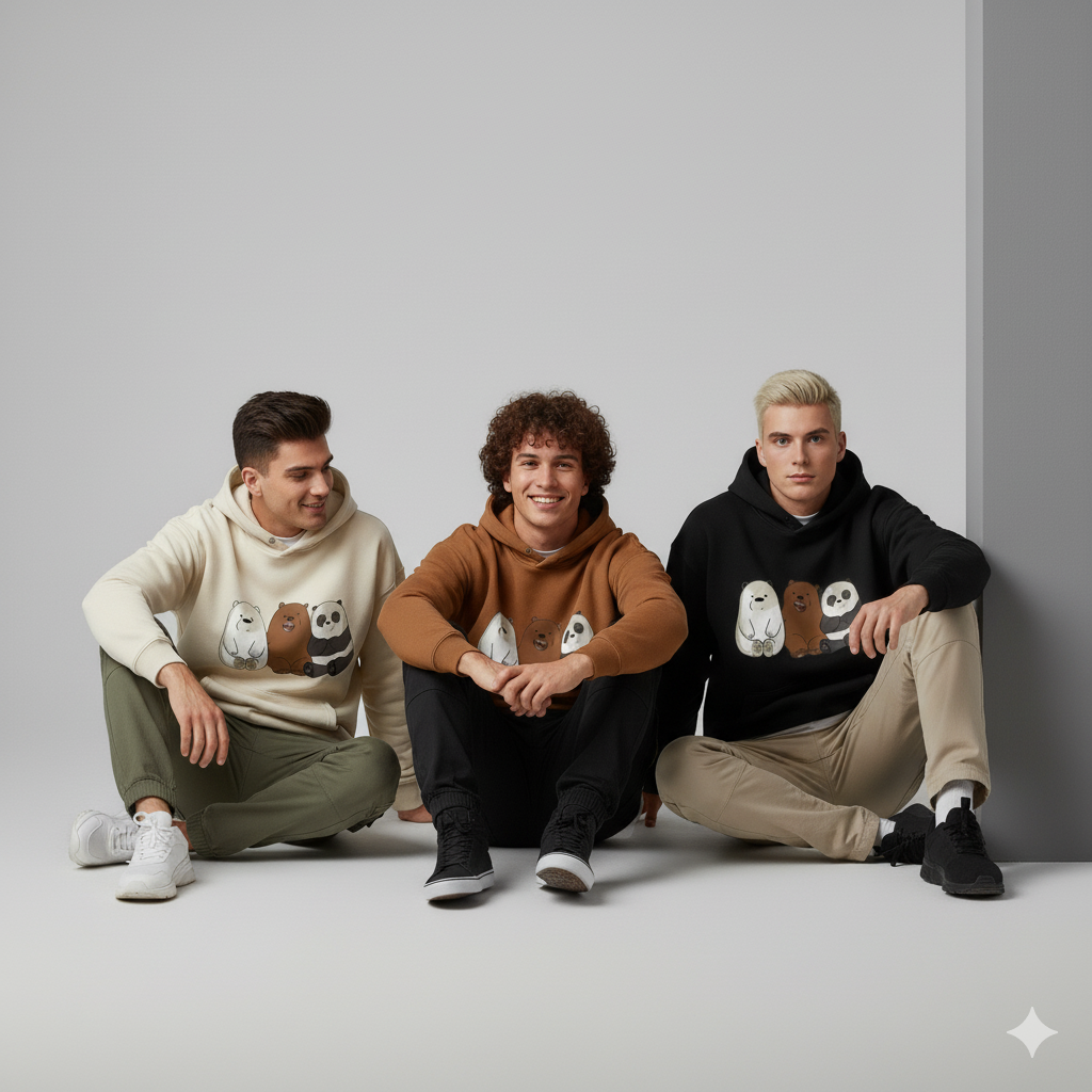 The TRIO Friendship Bear Hoodie