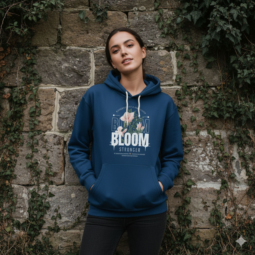 Bloom Stronger Premium Hoodie