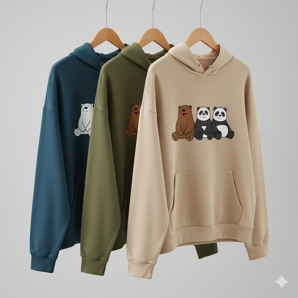 The TRIO Friendship Bear Hoodie
