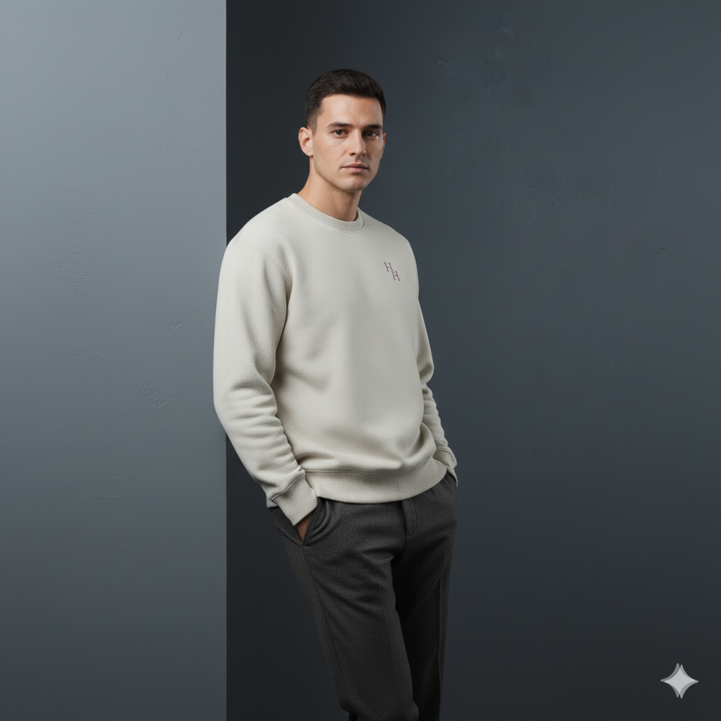 Off White Minimal “H&H” Sweatshirt