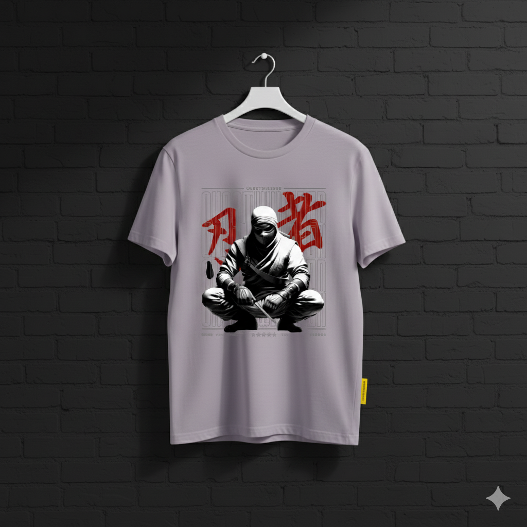 Ghost Whisperer Ninja Tee – Lavender Edition