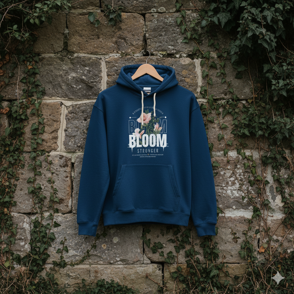Bloom Stronger Premium Hoodie
