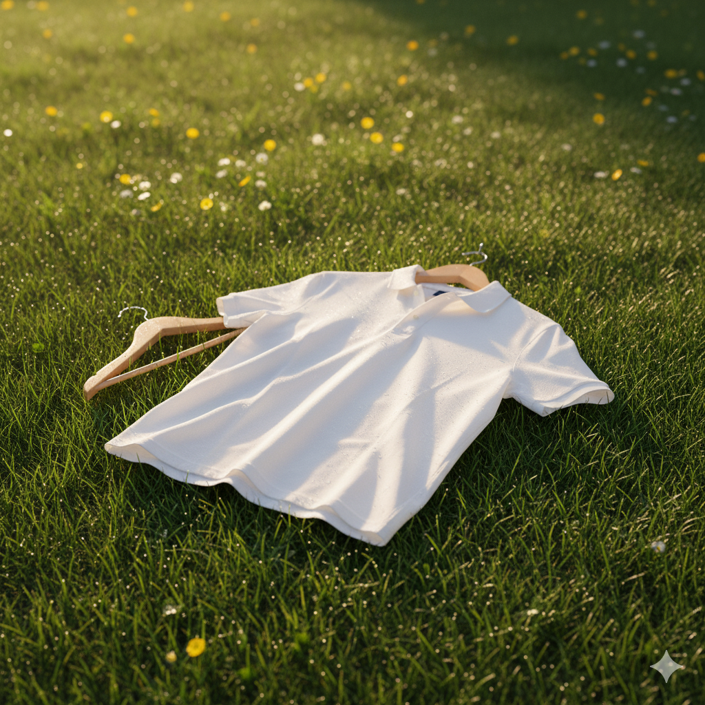 White Premium Polo T-Shirt – Pure Cotton Comfort