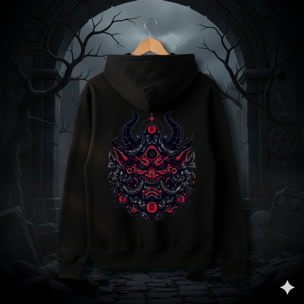 Oni Spirit Oversized Hoodie