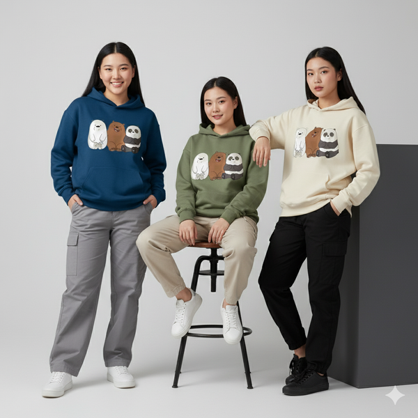 The TRIO Friendship Bear Hoodie