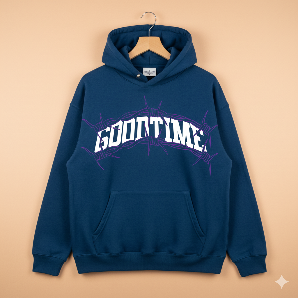 Good Time Printed Hoodie