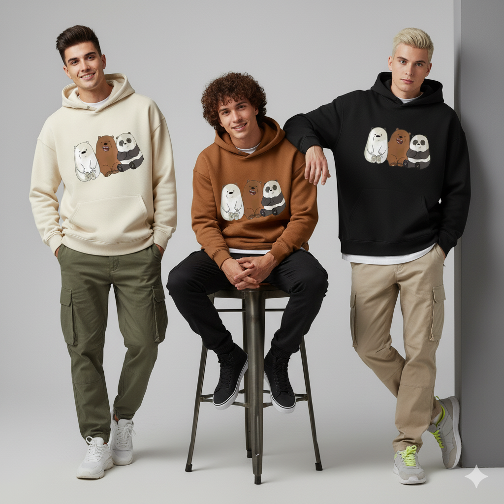 The TRIO Friendship Bear Hoodie