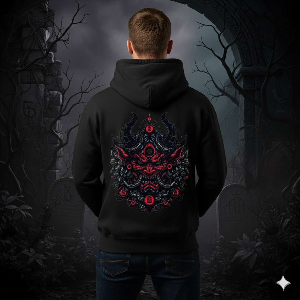 Oni Spirit Oversized Hoodie