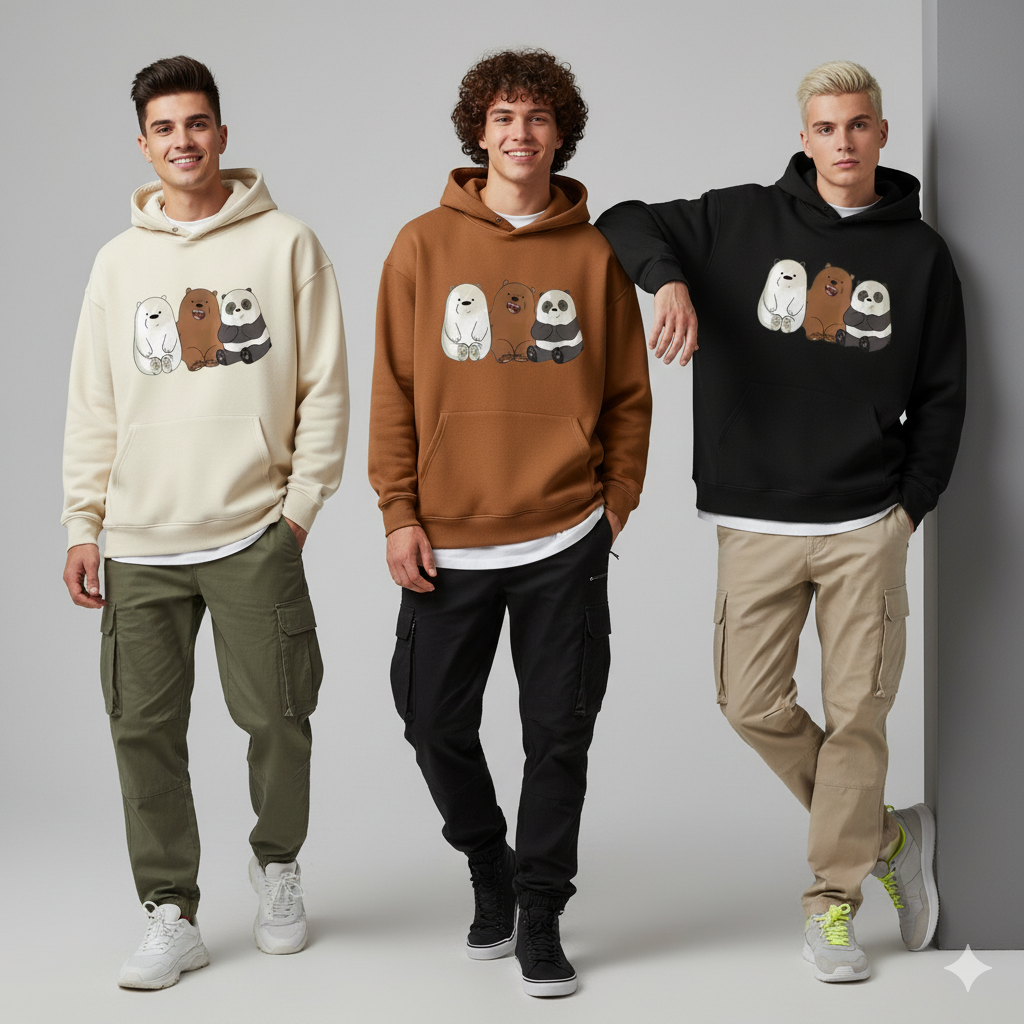 The TRIO Friendship Bear Hoodie