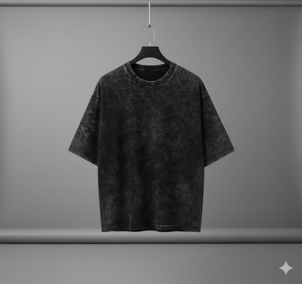 Acid Wash Oversized T-Shirt