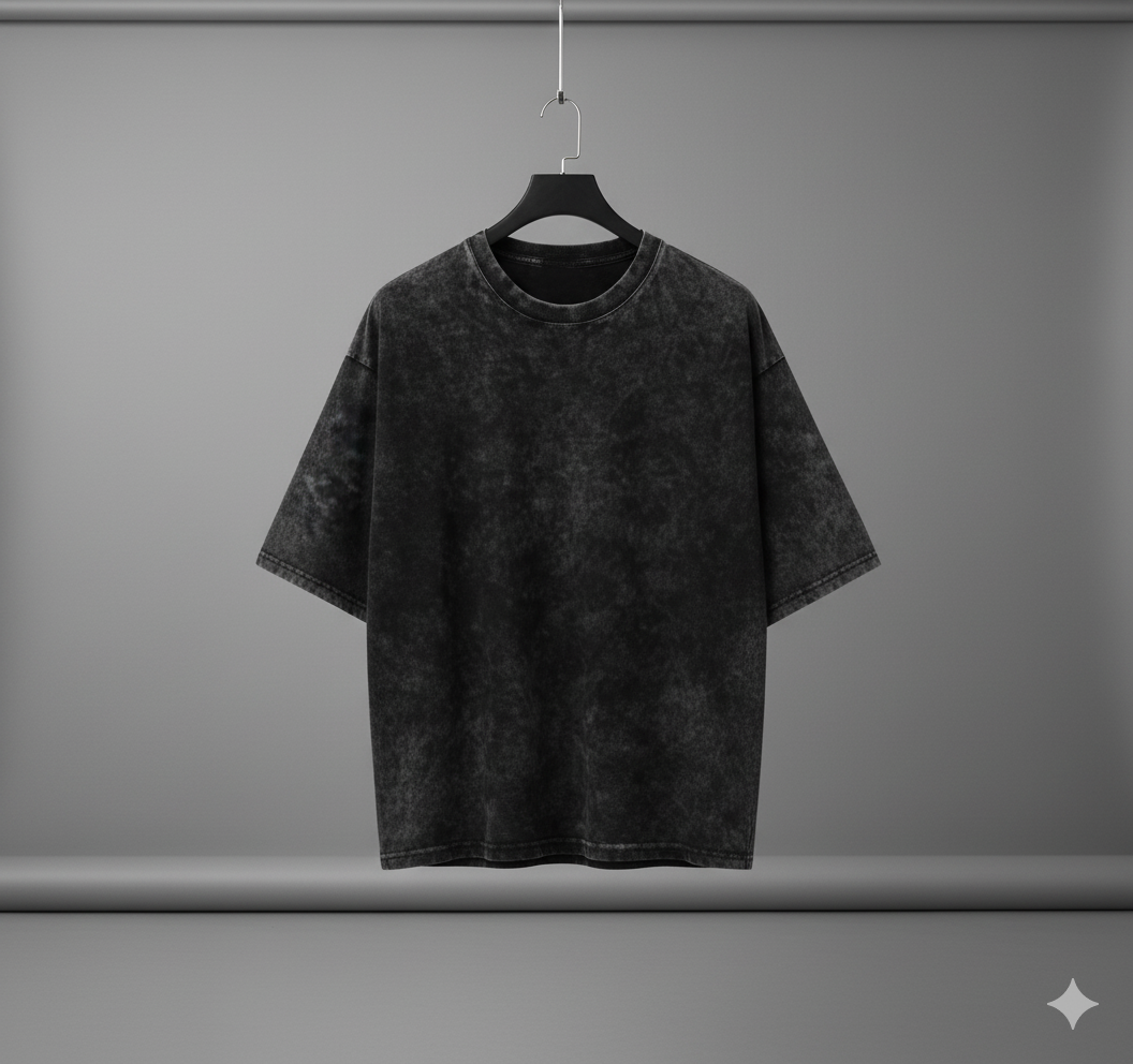 Acid Wash Oversized T-Shirt