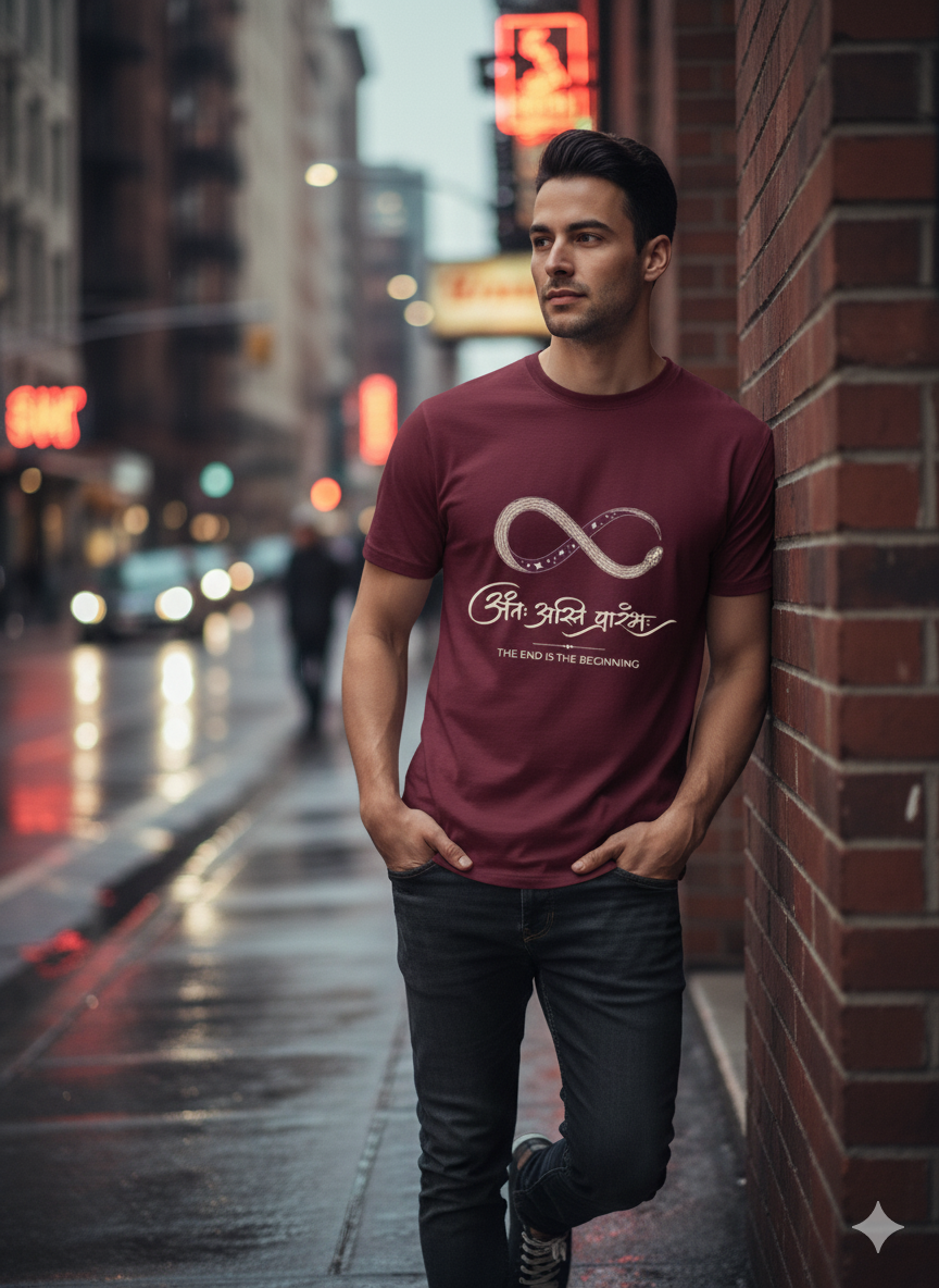 The End Is The Beginning Oversize Tshirt