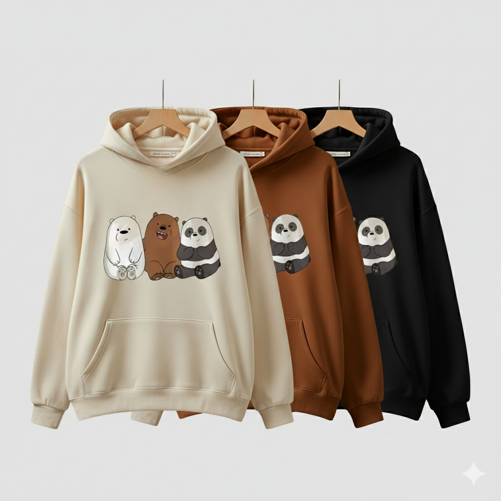 The TRIO Friendship Bear Hoodie