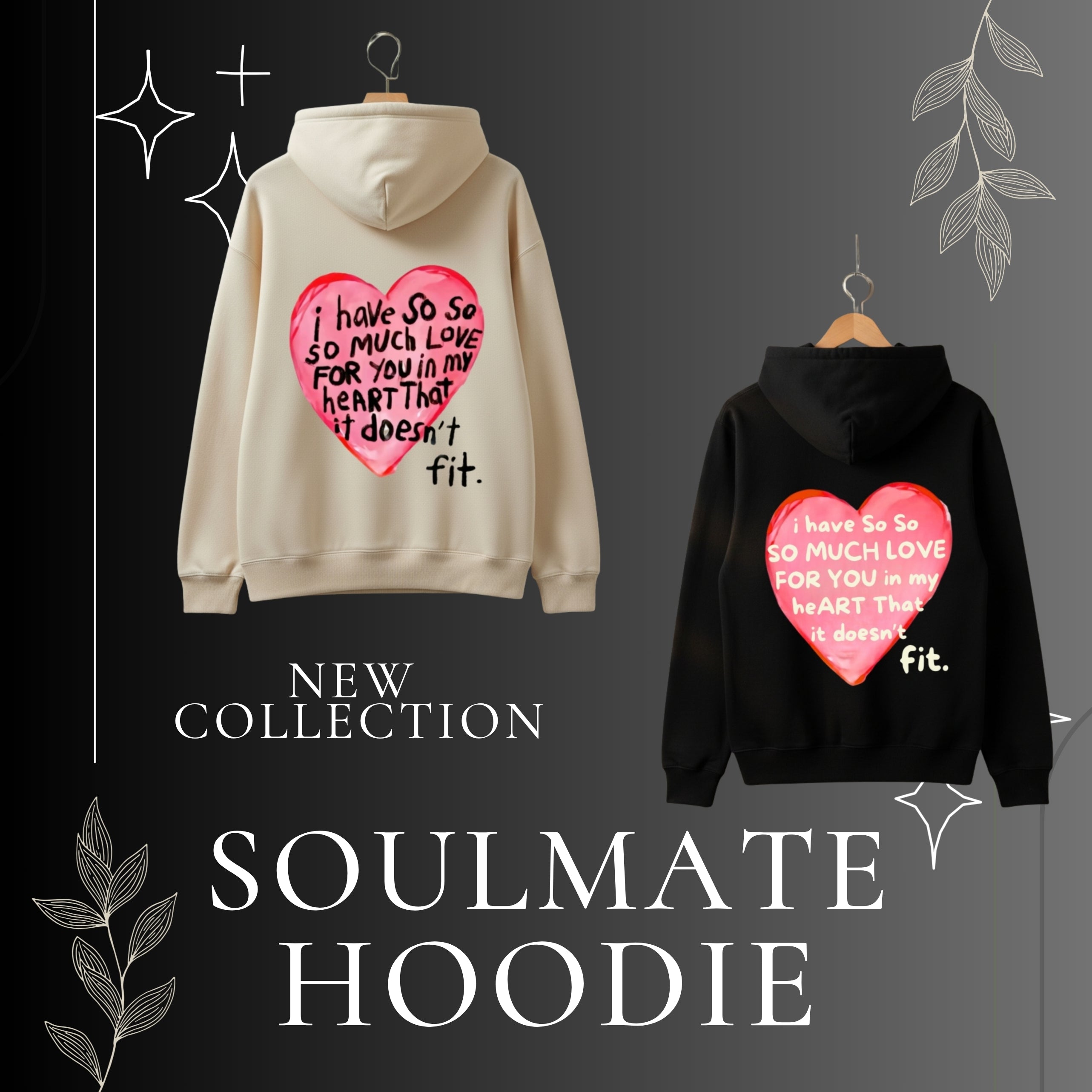 Overflowing Love Hoodies (Couple Edition)