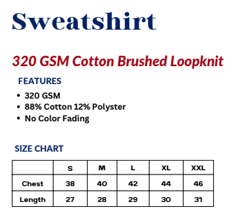 Ash Grey “H&H” Minimal Sweatshirt