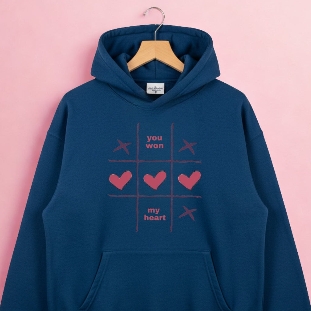 Tic-Tac-Toe Love Hoodies (Couple Edition)