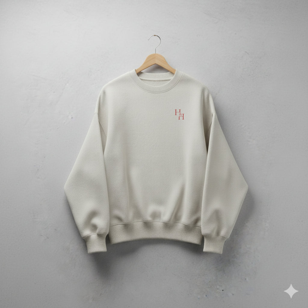 Off White Minimal “H&H” Sweatshirt